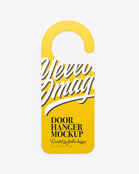 Door Hanger Mockup