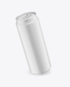 500ml Matte Drink Can Mockup