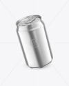 250ml Metallic Drink Can Mockup