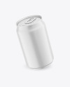 250ml Matte Drink Can Mockup