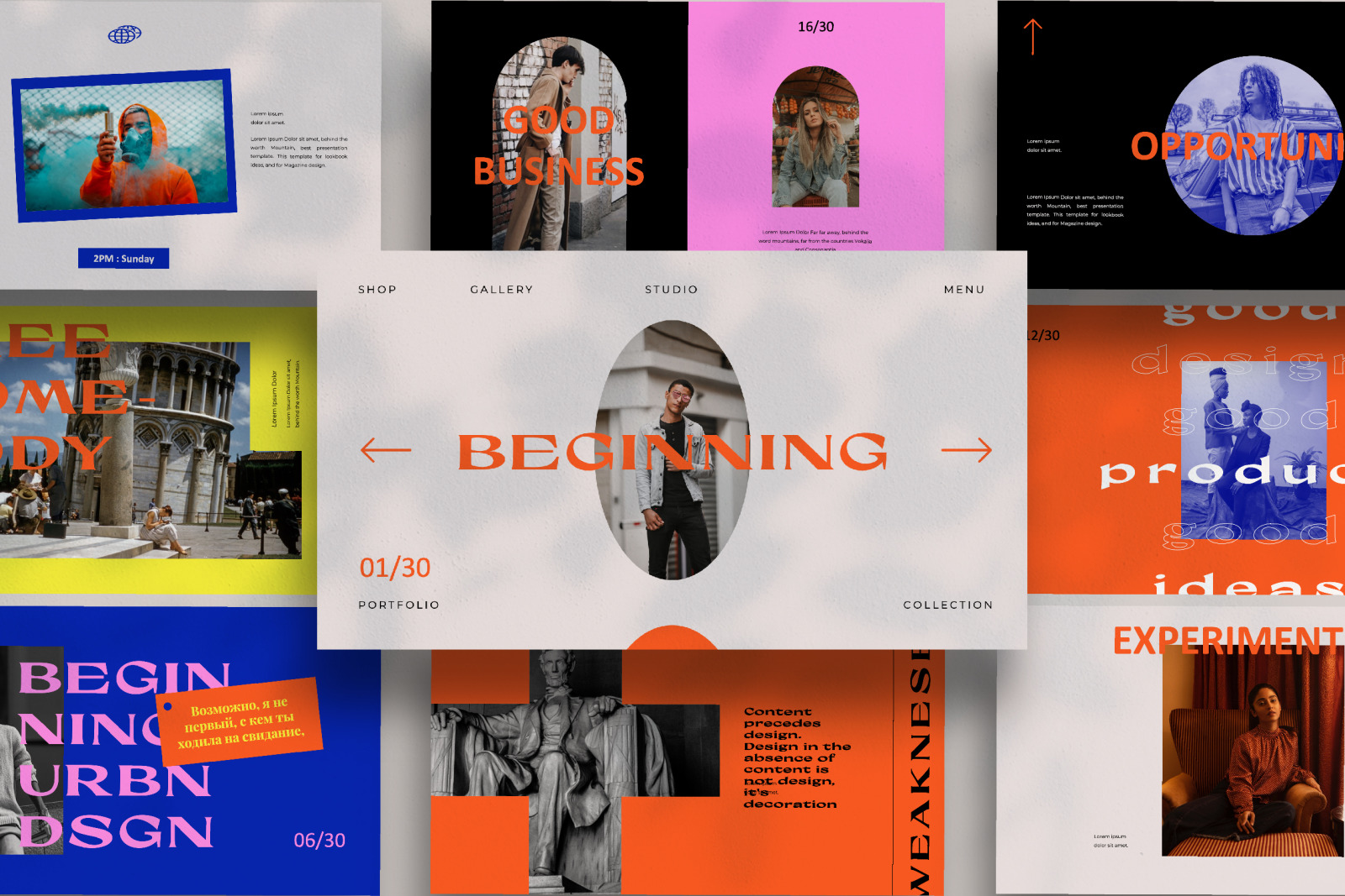 BEGINNING - Powerpoint Template BEGINNING - Powerpoint Template