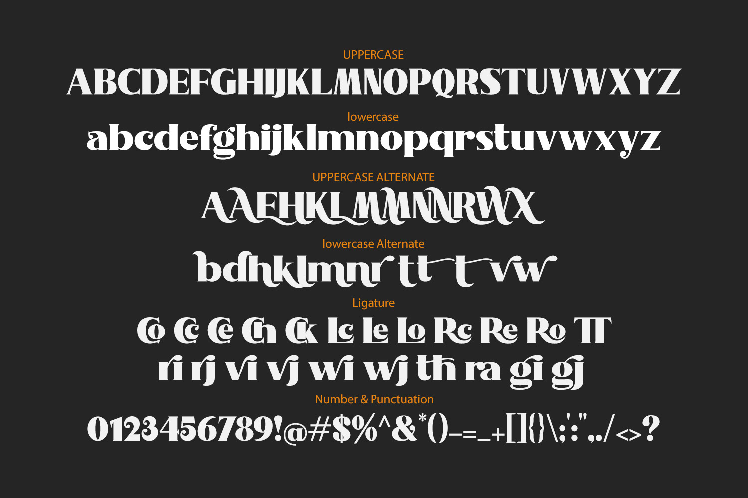 Nakone - Bold Serif Nakone - Bold Serif