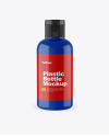 Glossy Plastic Bottle Mockup