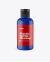 Glossy Plastic Bottle Mockup