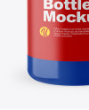 Glossy Plastic Bottle Mockup