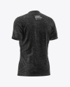 Melange Men’s V-Neck T-Shirt Mockup