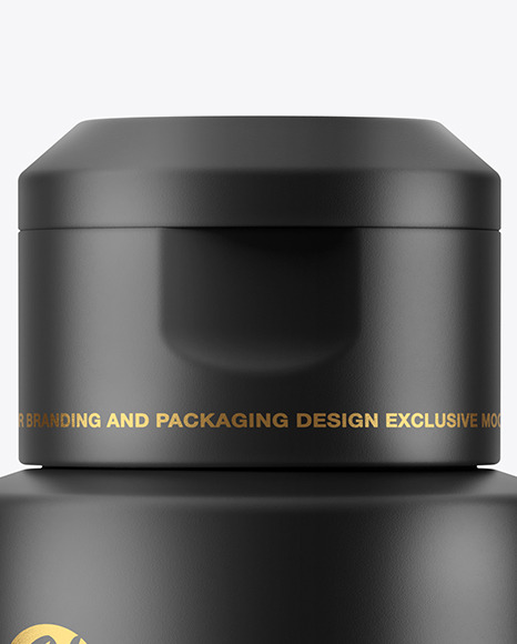 Matte Cosmetic Bottle Mockup