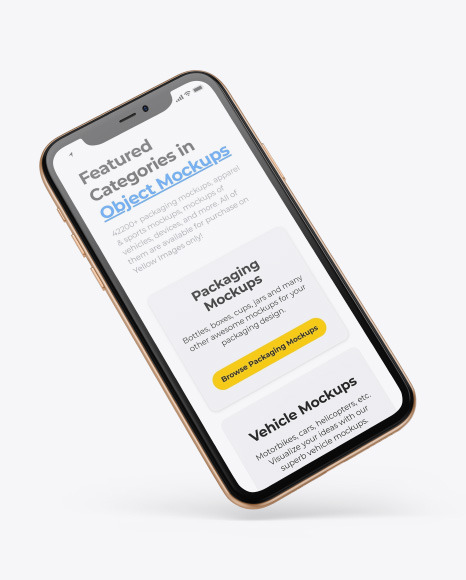 Apple iPhone 11 Pro Mockup
