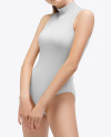 Female Body in Bodysuit Mockup