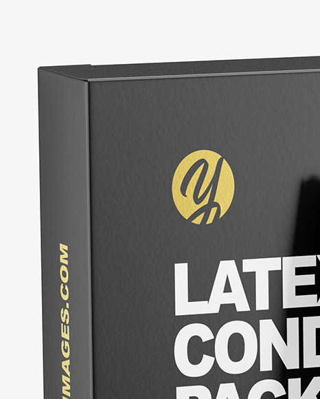 Matte Condom Packaging Mockup