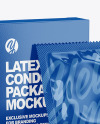 Glossy Condom Packaging Mockup