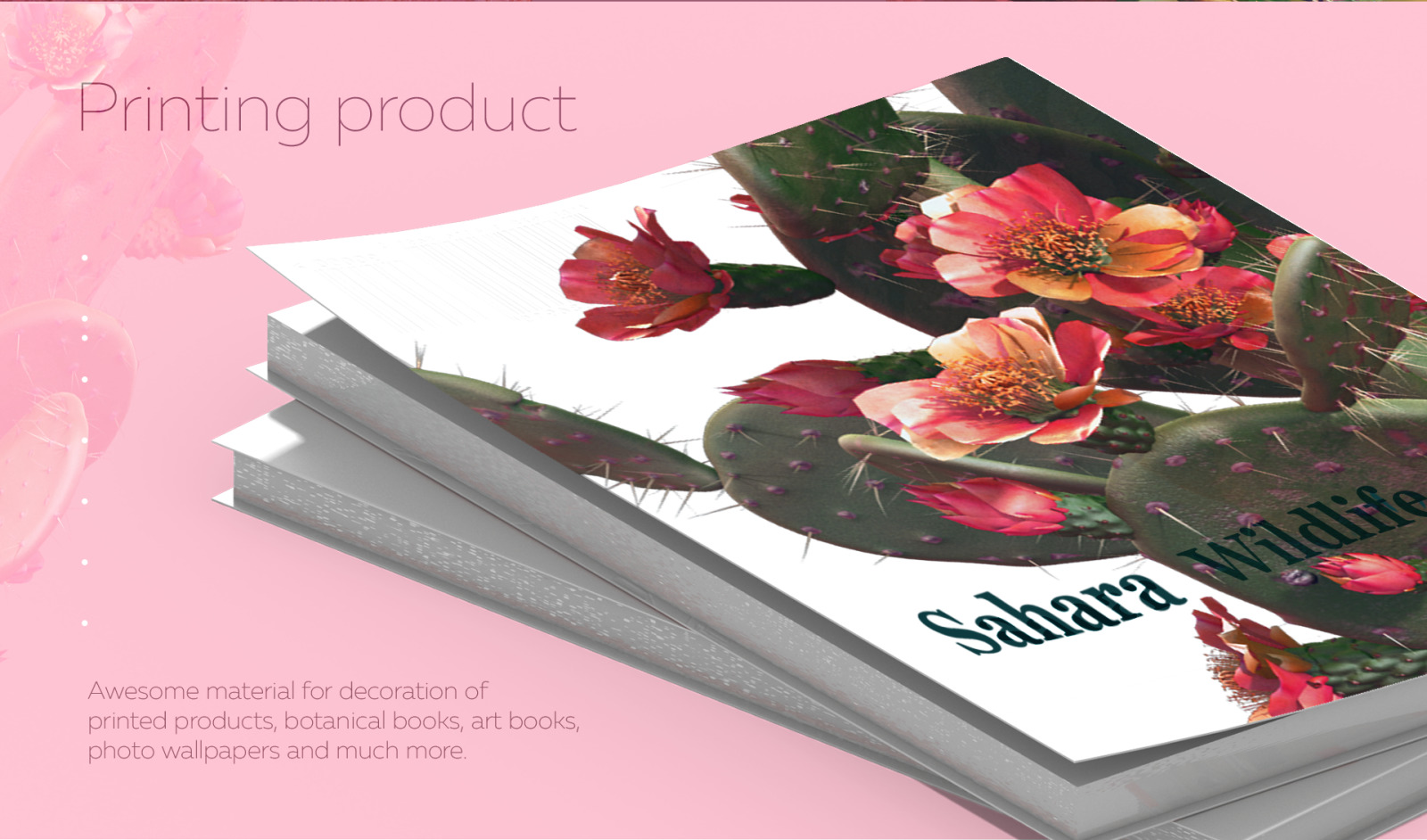 Sahara Flowers #02, 620 mockups + 53 patterns Sahara Flowers #02, 620 mockups + 53 patterns