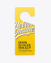 Door Hanger Mockup