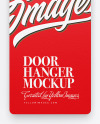 Door Hanger Mockup