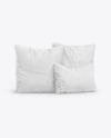 Three Pillows Mockup