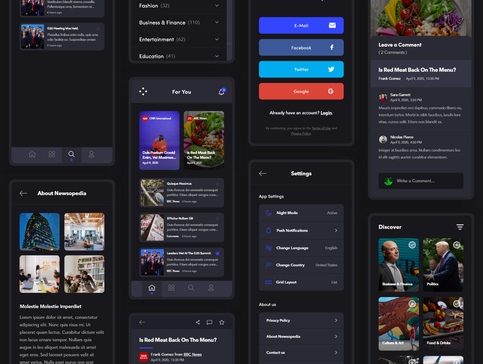 Newsopedia App Starter Kit Newsopedia App Starter Kit