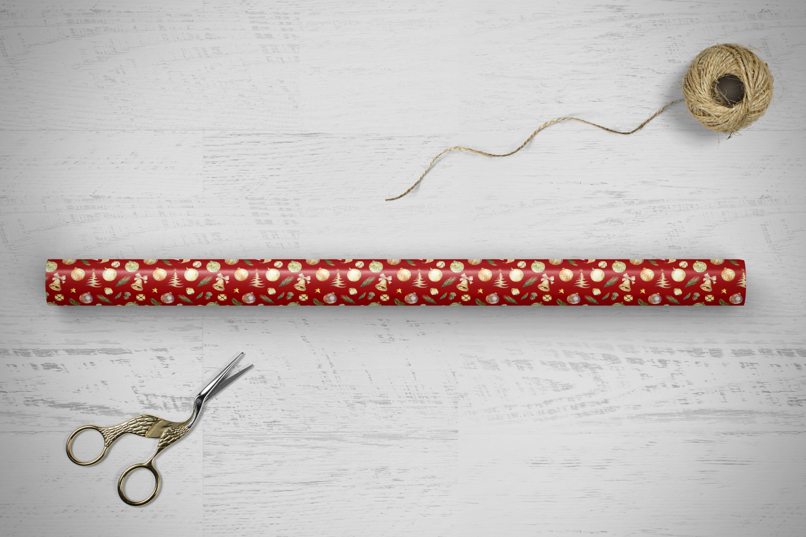 Christmas digital paper pack. Red Christmas seamless paper with golden christmas decor Christmas digital paper pack. Red Christmas seamless paper with golden christmas decor