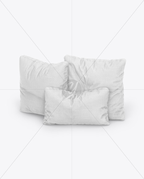 Three Pillows Mockup