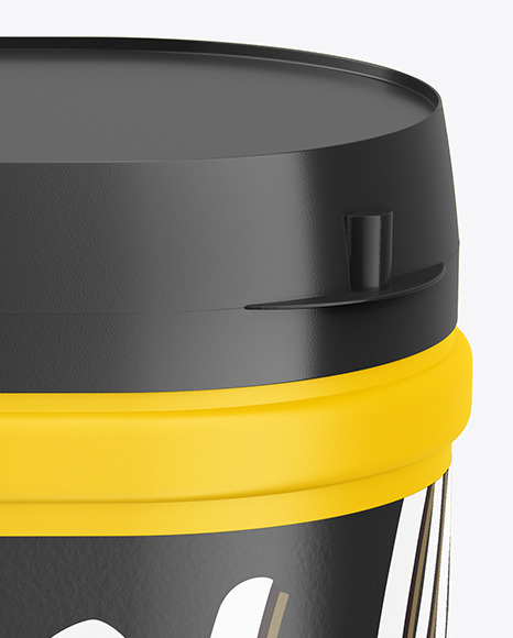 Plastic Jar Mockup