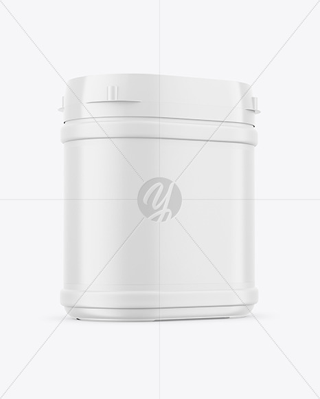 Plastic Jar Mockup