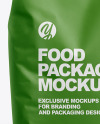 Matte Food Package Mockup