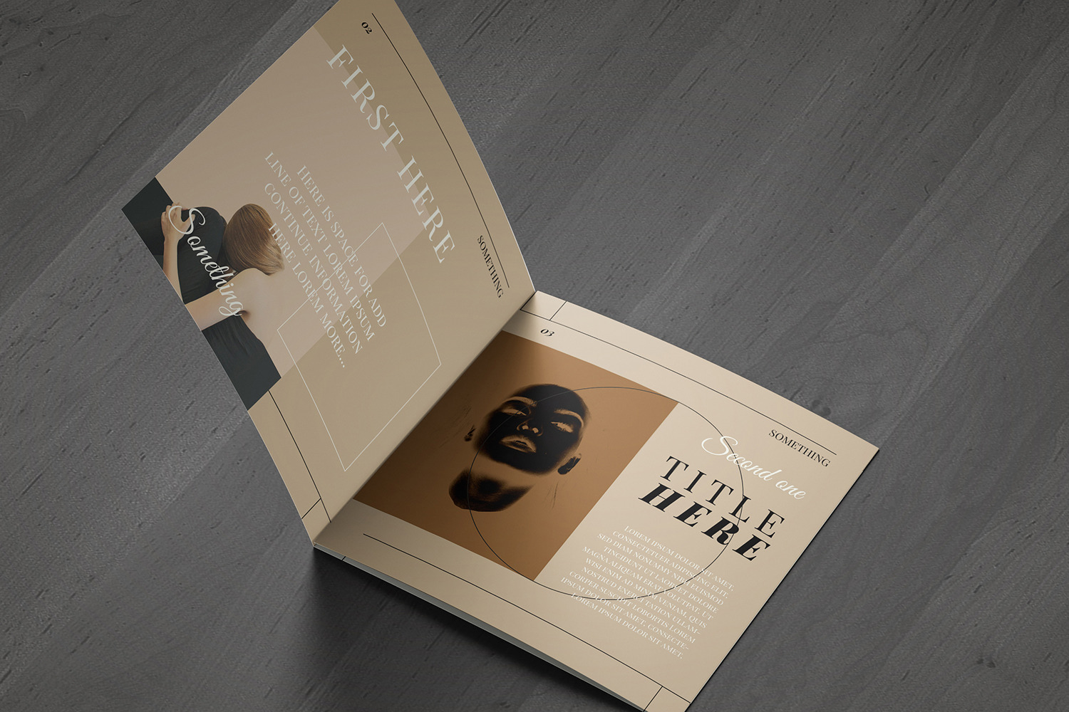 Fashion Square Trifold Brochure Fashion Square Trifold Brochure