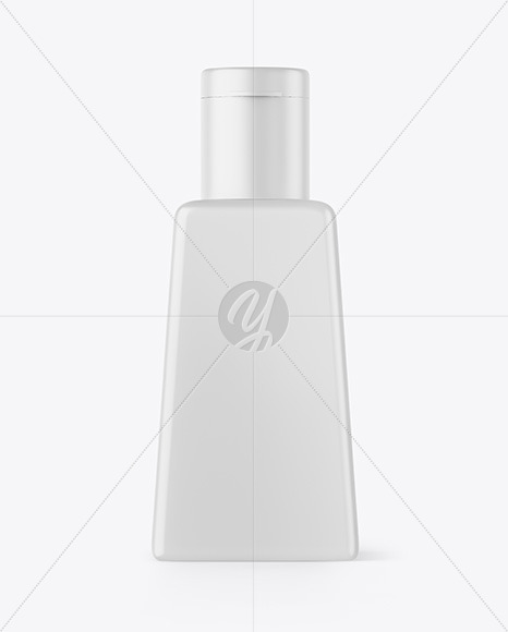 Matte Plastic Bottle Mockup