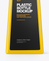 Matte Plastic Bottle Mockup