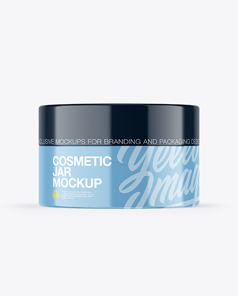 Glossy Cosmetic Jar Mockup - Download+Psd+Mockup+Beauty+Cosmetic+Cream+Eye-+Face+Gel+Glossy+Jar+Mask+Mockup+Pack+Package+Psd+...