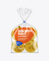 Bag with Kaiser Buns Mockup Bag with Kaiser Buns Mockup
