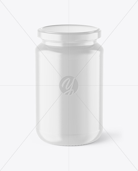 Glossy Jar Mockup