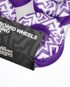 Skateboard Wheels Packaging Mockup