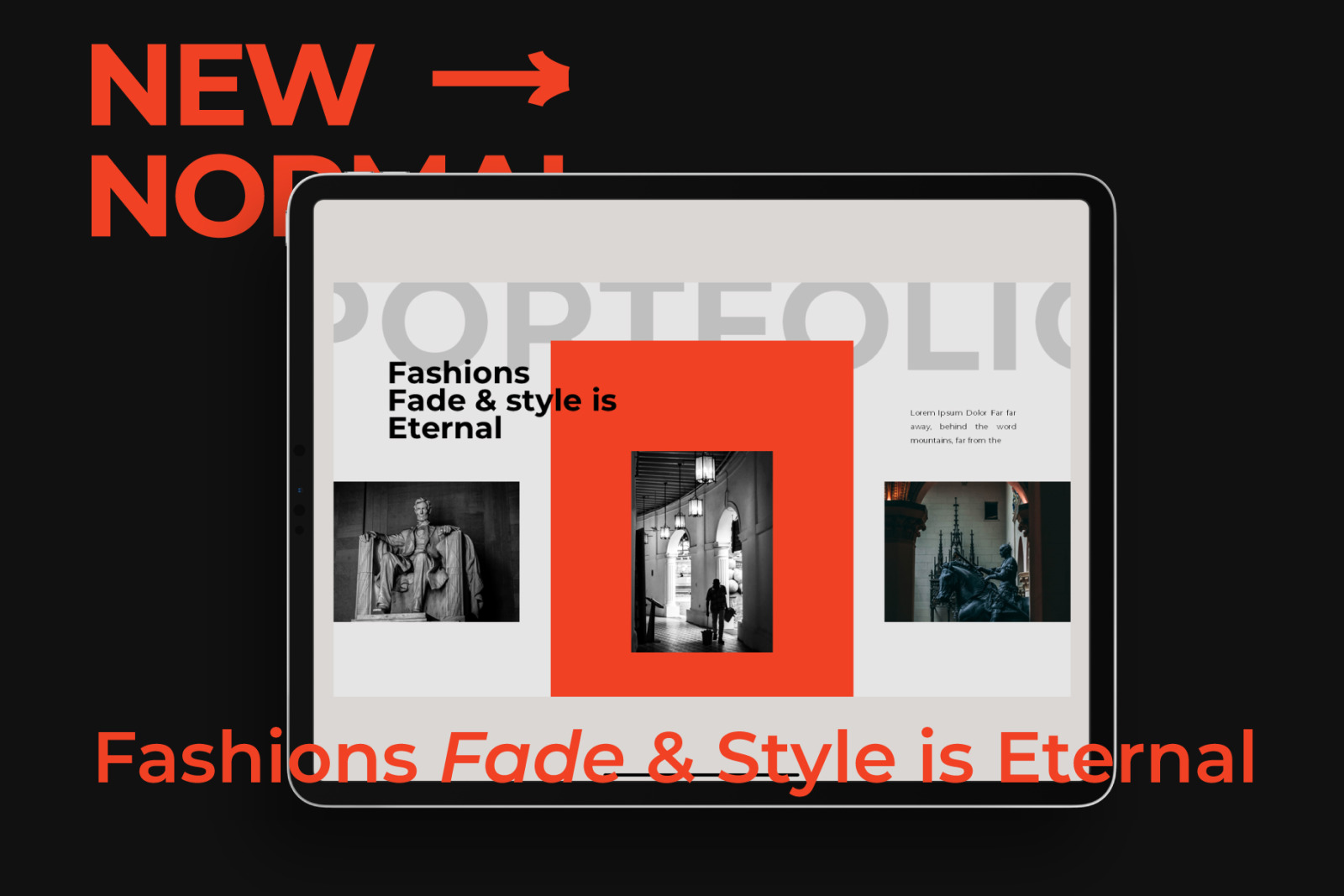 New Normal Presentation Template New Normal Presentation Template