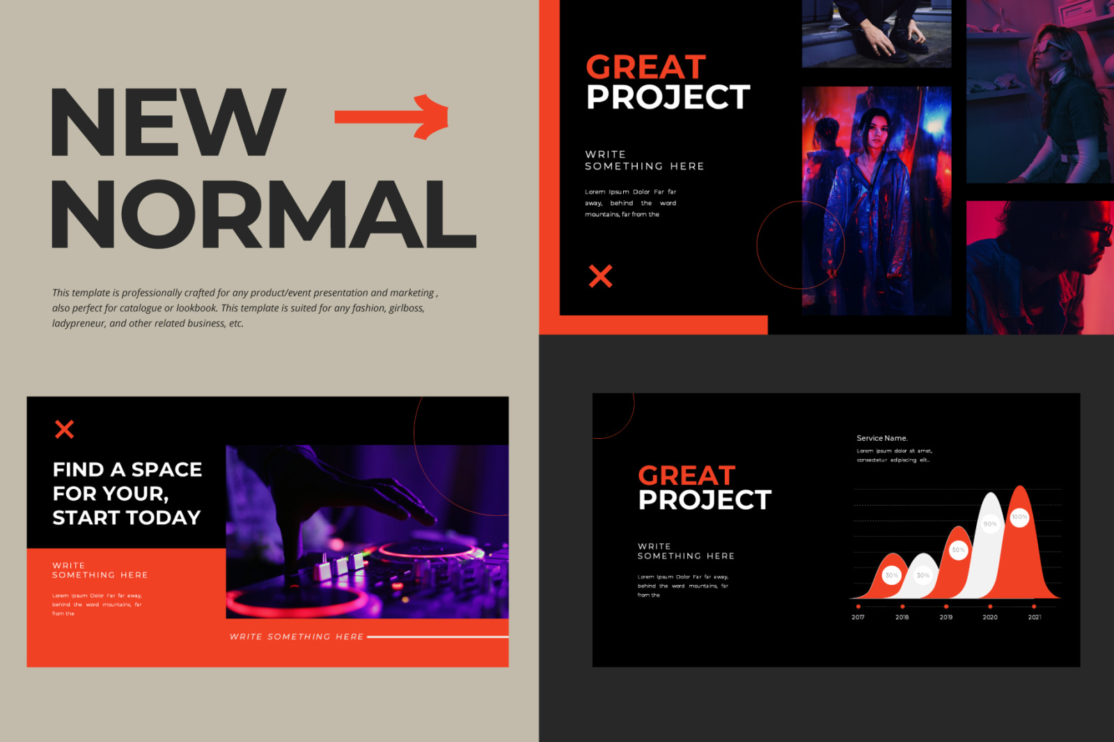 New Normal Keynote Template New Normal Keynote Template