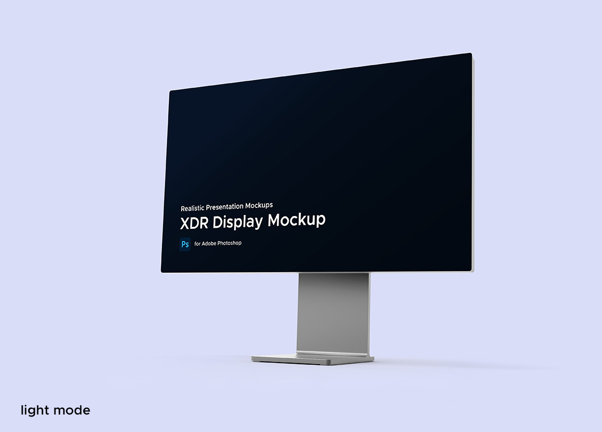 XDR Display Mockup XDR Display Mockup