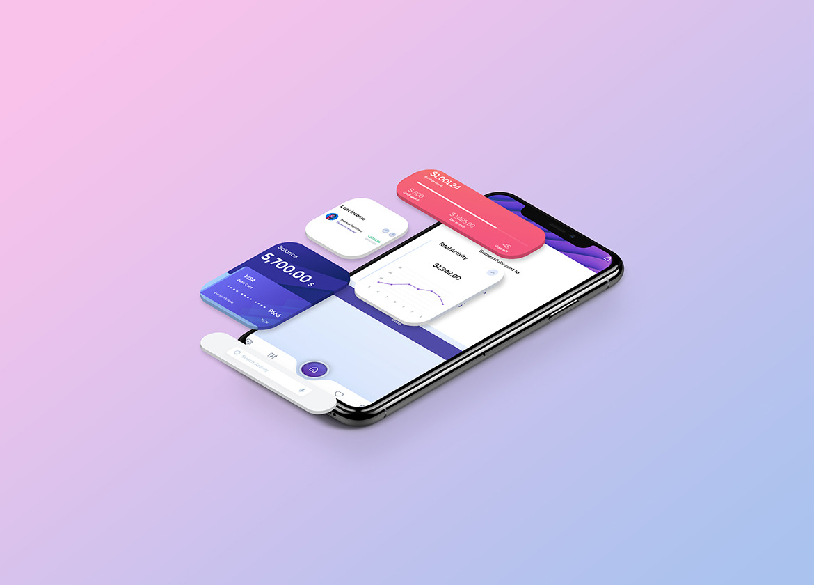 Isometric App Presentation