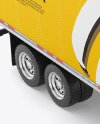 Truck Mockup - Half Side View (High Angle)