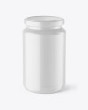 Matte Jar Mockup