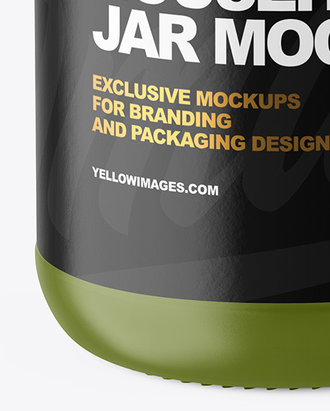 Matte Jar Mockup