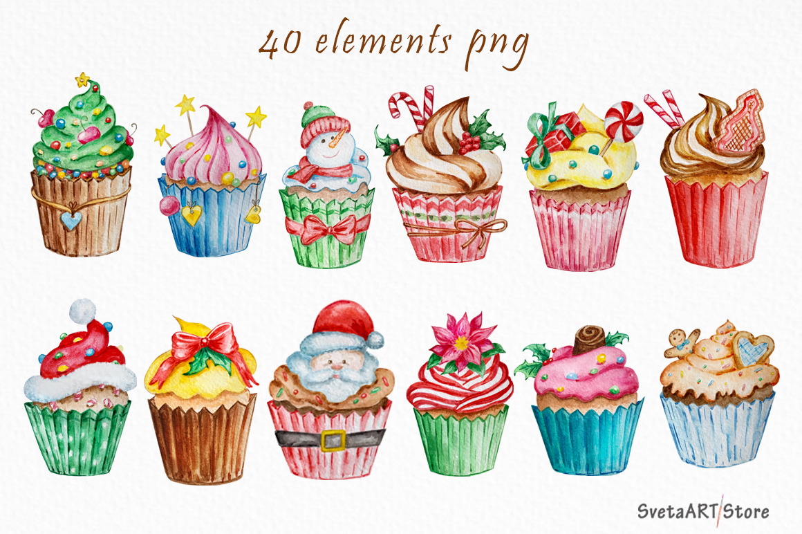 Gingerbread Christmas Clipart