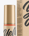 Matte Roller Bottle with Kraft Box Mockup