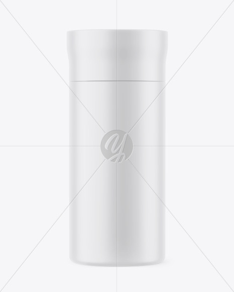 Matte Plastic Jar Mockup