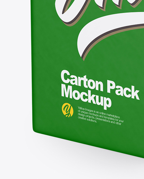 Carton Pack Mockup