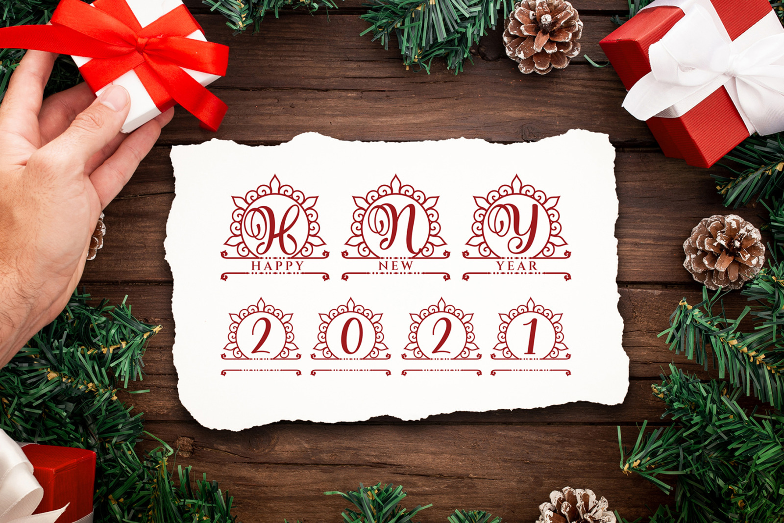 Holiday Monogram Holiday Monogram
