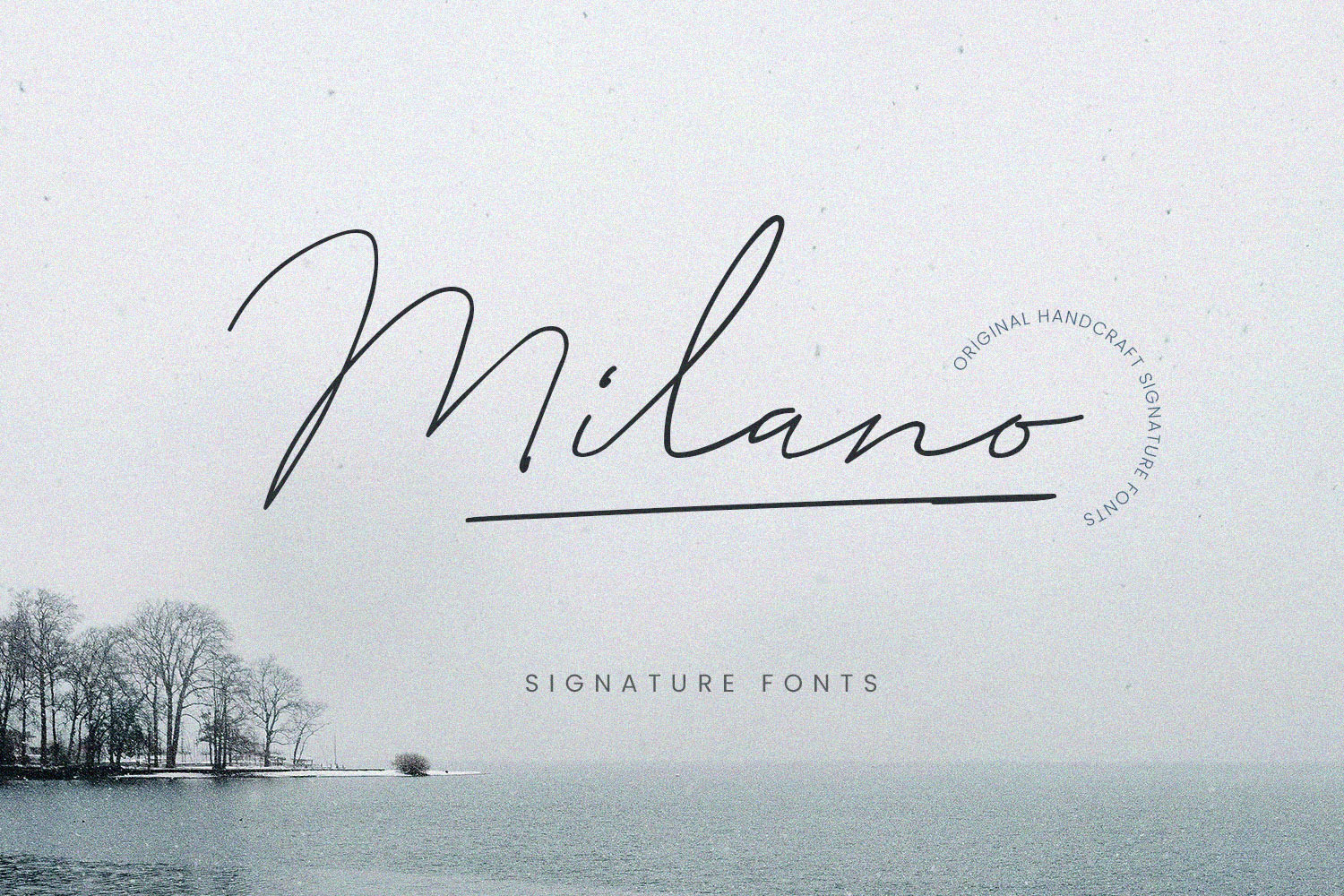 Milano Signature Fonts