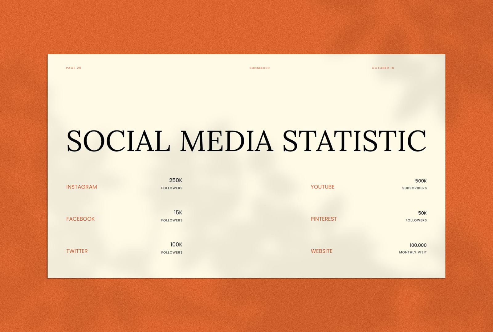 SUNSEEKER - PowerPoint Presentation Template SUNSEEKER - PowerPoint Presentation Template