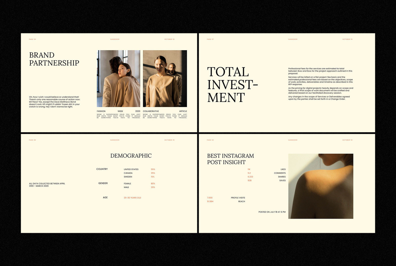 SUNSEEKER - PowerPoint Presentation Template SUNSEEKER - PowerPoint Presentation Template
