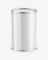 Tin Can w/ Glossy Finish Mockup