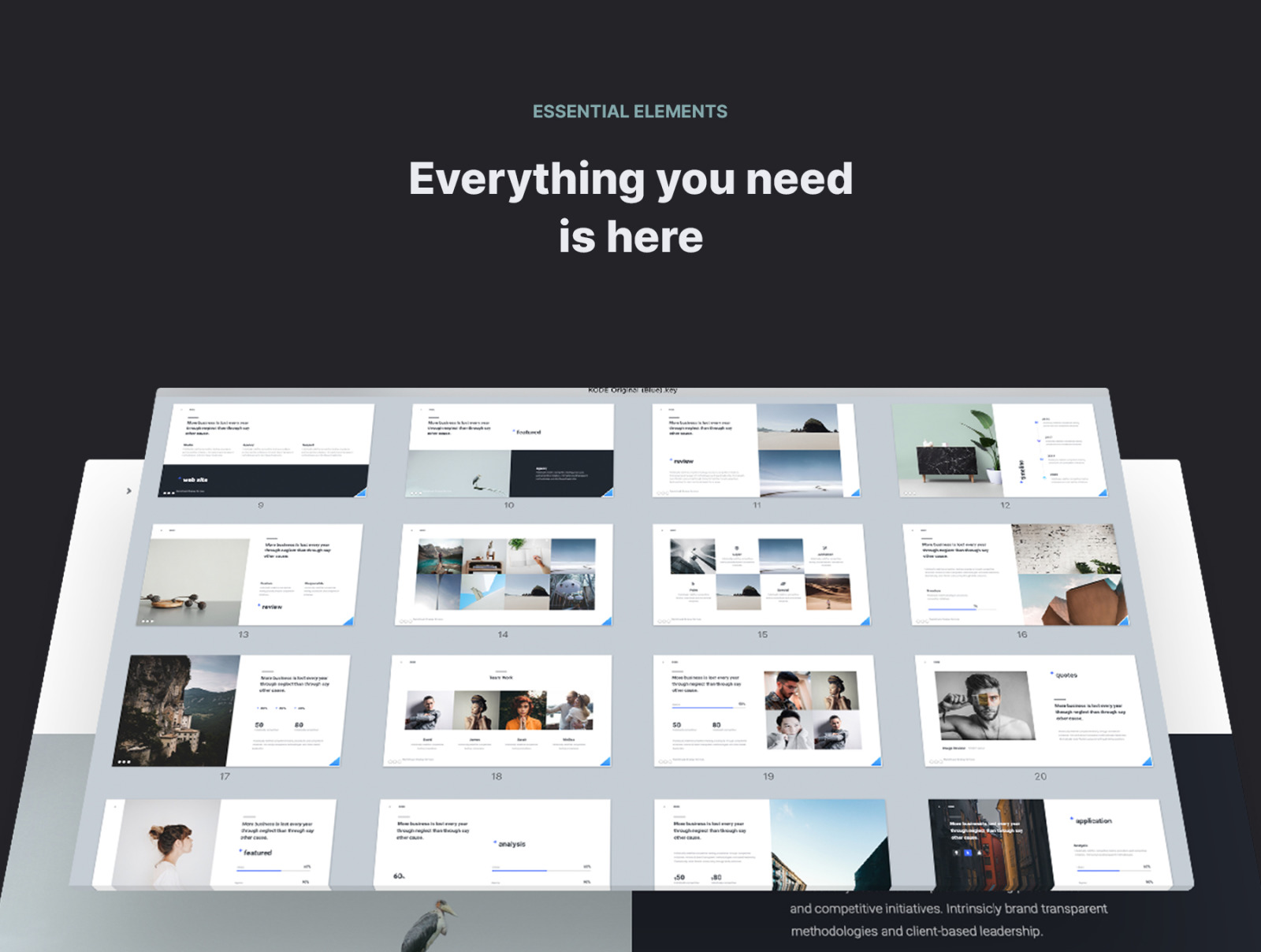 KODE - Business Presentation Template