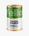 Tin Can w/ Glossy Finish Mockup